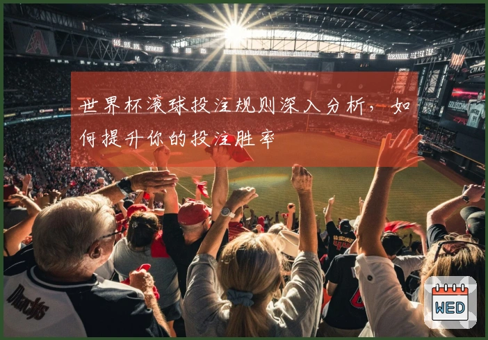 世界杯滚球投注规则深入分析，如何提升你的投注胜率