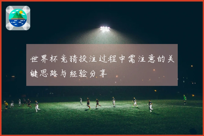 世界杯竞猜投注过程中需注意的关键思路与经验分享